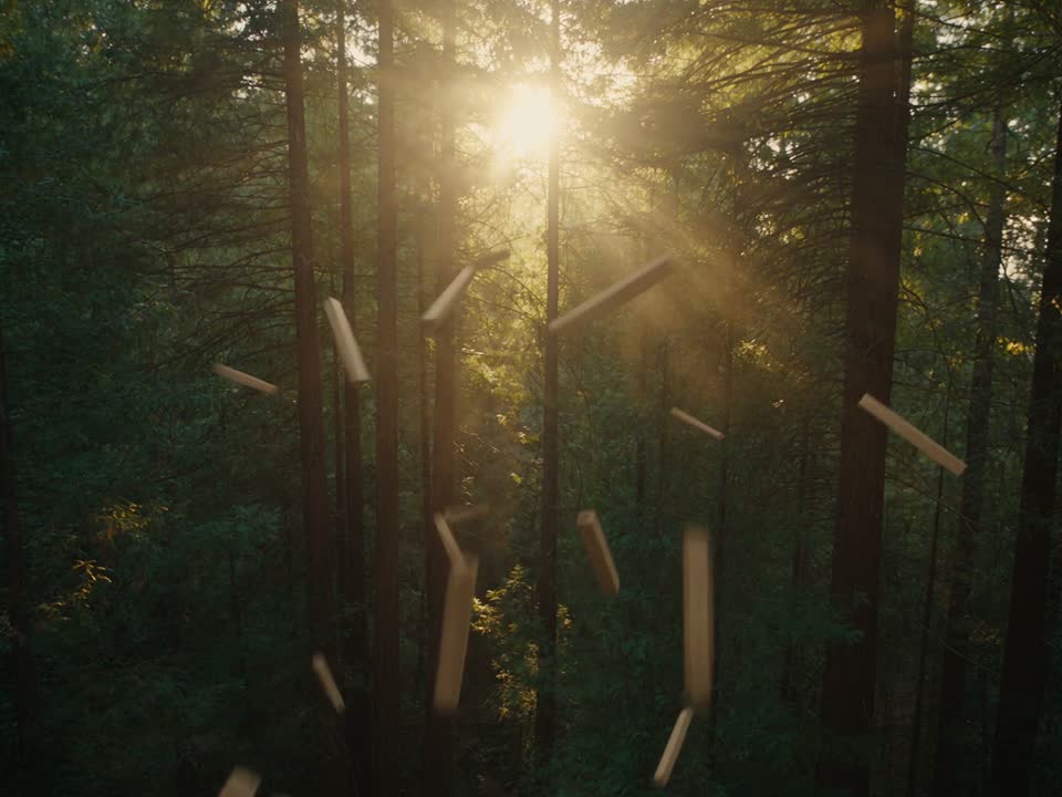 Hybrid-Produktion: echte Szene plus generative Bildwelt