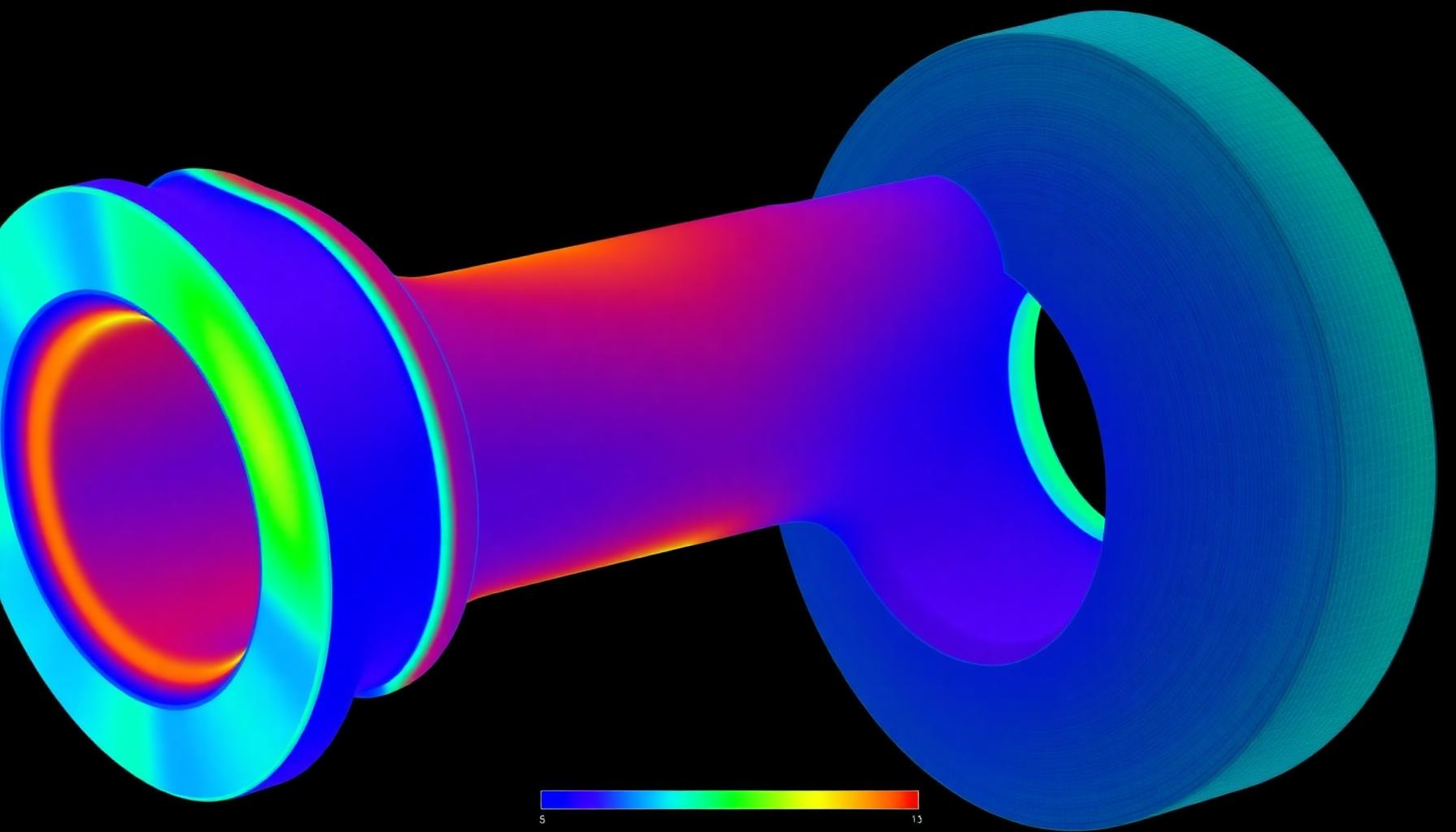 CAD-Schnittansicht einer komplexen Baugruppe — KI-generiertes Szenenbild für KI-Produktfilm Engineering
